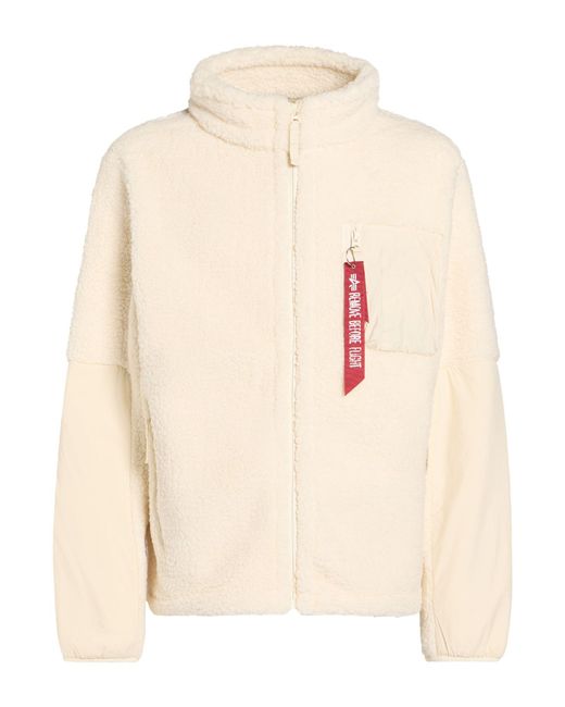 Alpha Industries Natural Shearling & Teddy for men