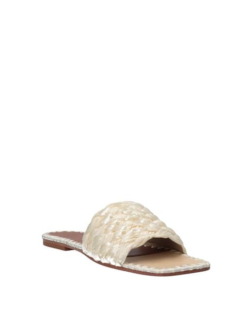De Siena White Sandals