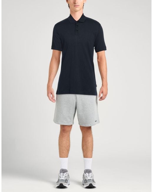 Boss Blue Midnight Polo Shirt Lyocell, Cotton for men