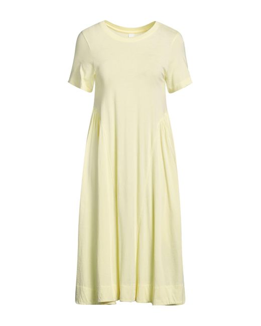 Bomboogie Yellow Midi Dress