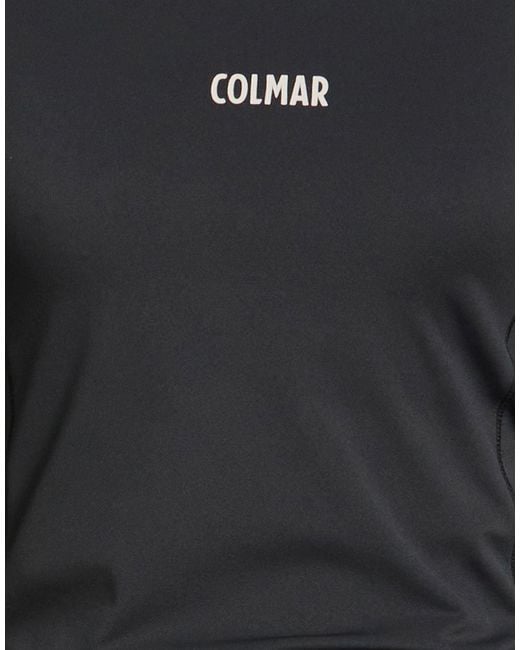 Colmar Black T-Shirt Polyamide, Elastane