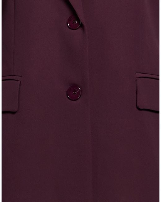 Imperial Purple Blazer Polyester, Elastane