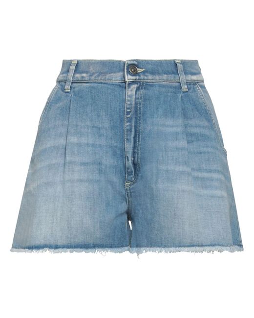 Dondup Blue Denim Shorts