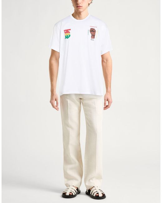Burberry White T-Shirts for men