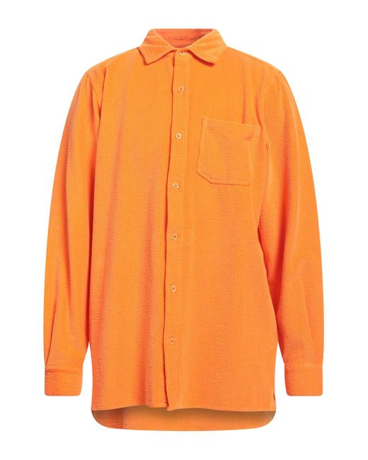 ERL Orange Shirt for men