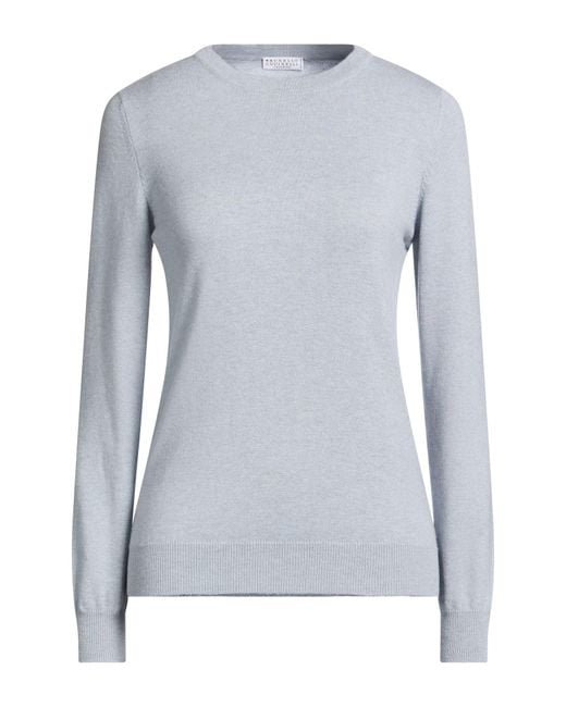 Pullover Brunello Cucinelli en coloris Blue