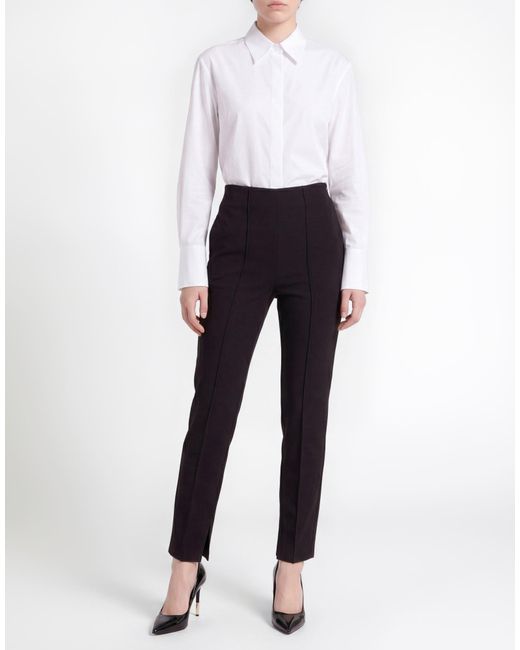 SIMONA CORSELLINI Black Pants Polyester, Elastane