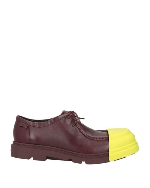 Camper Purple Lace-up Shoes for men