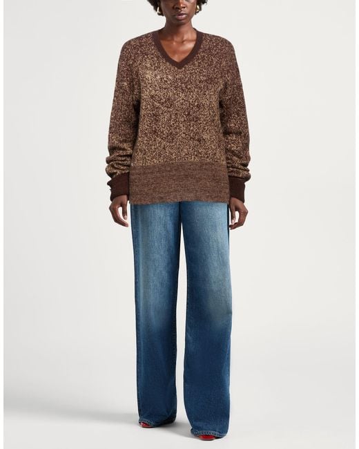 Manila Grace Brown Jumper
