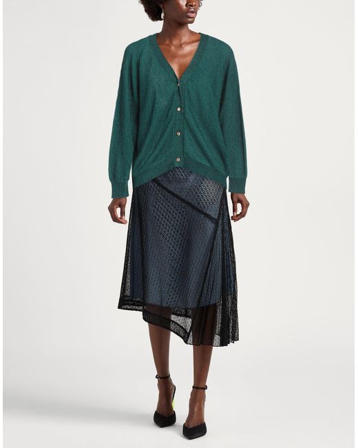 Momoní Green Strickjacke