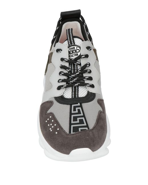 Versace Gray Trainers for men