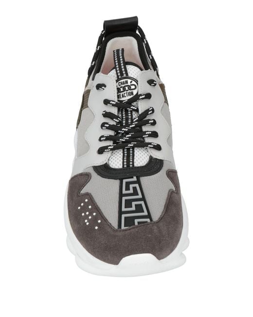 Versace Gray Trainers for men