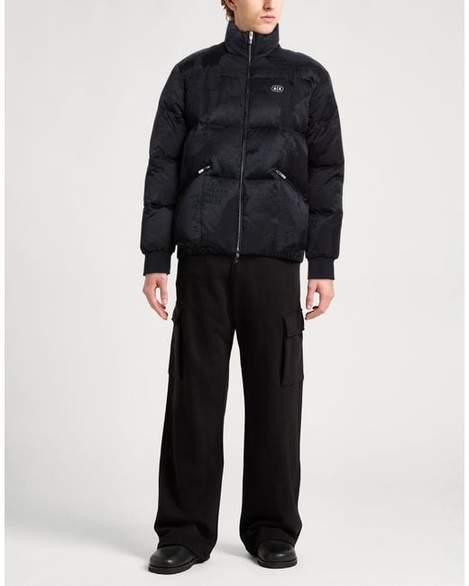 ARMANI EXCHANGE Black Puffers for men