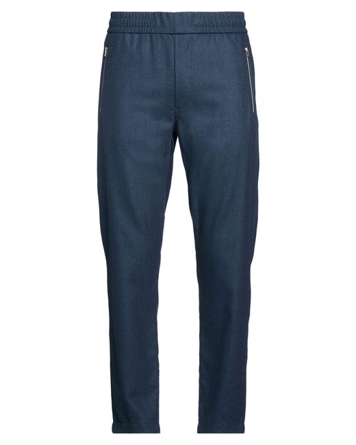 Paul Smith Blue Pants Wool for men