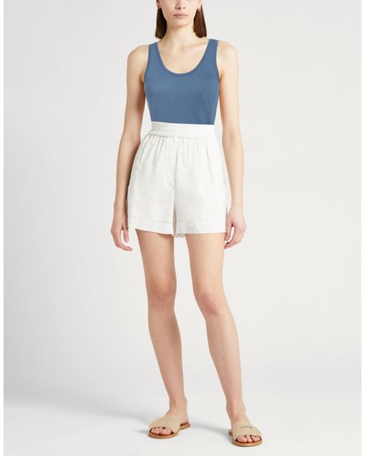 Majestic Filatures Blue Tank Top Lyocell, Organic Cotton