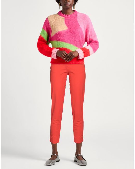 Rrd Red Pants Polyamide, Elastane