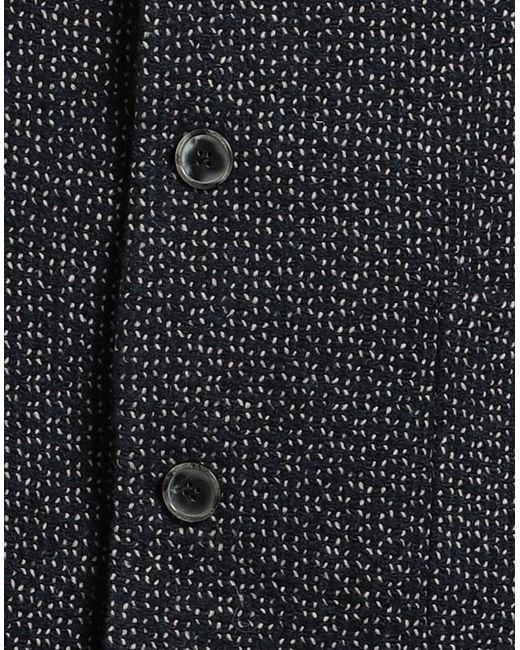 Santaniello Gray Midnight Coat Wool, Acrylic, Polyester, Polyamide for men