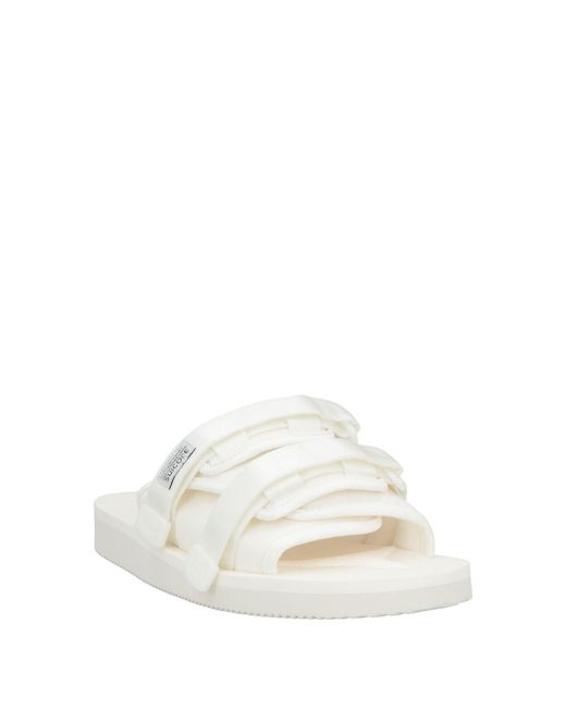 Suicoke White Sandals for men