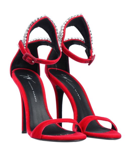 Giuseppe Zanotti Red Sandals