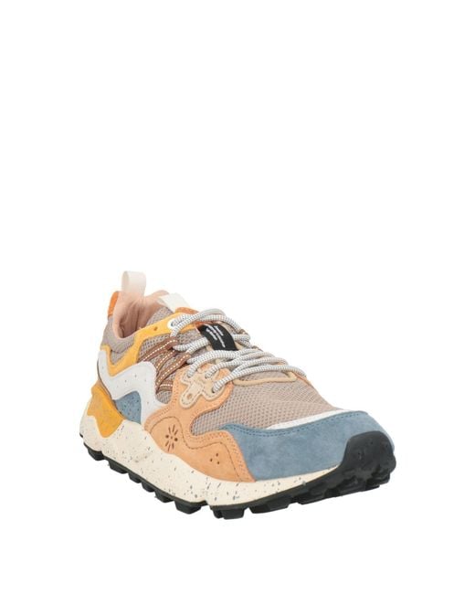 Flower Mountain White Trainers for men