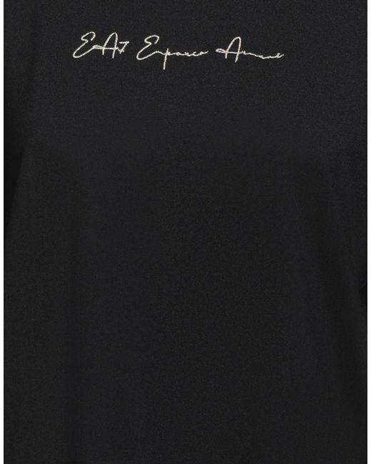 EA7 Black T-Shirts