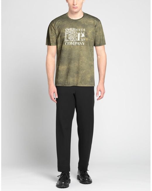 C P Company Green T-shirt for men
