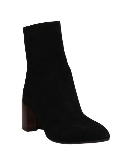 Theory Black Ankle Boots