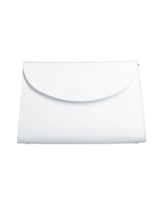 Charles Jeffrey White Shoulder Bag