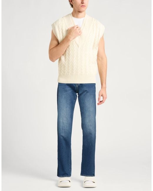 ARMANI EXCHANGE Blue Jeans Cotton, Elastane for men