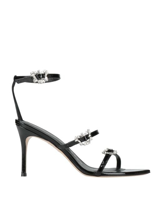 Sophia Webster Black Sandals Leather