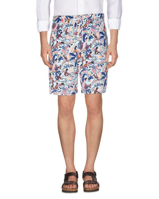 Scotch & Soda Blue Shorts & Bermuda Shorts for men