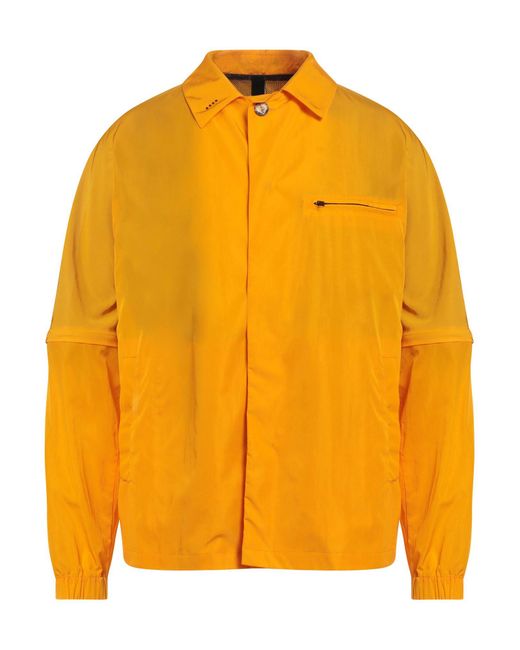 Hevò Orange Jacket for men