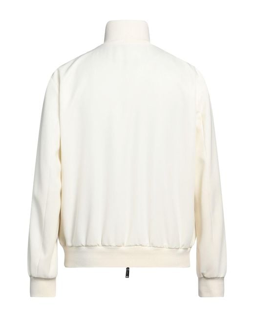 DSquared² White Jacket Polyester, Virgin Wool for men