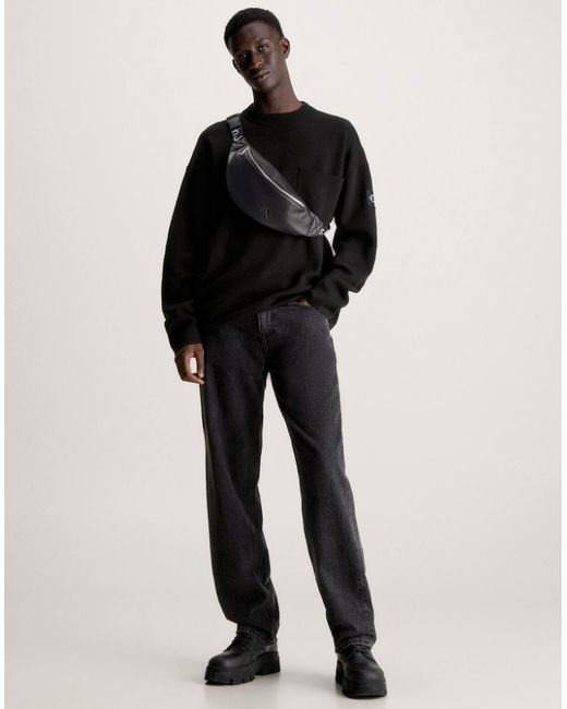 Sac banane Calvin Klein pour homme en coloris Black