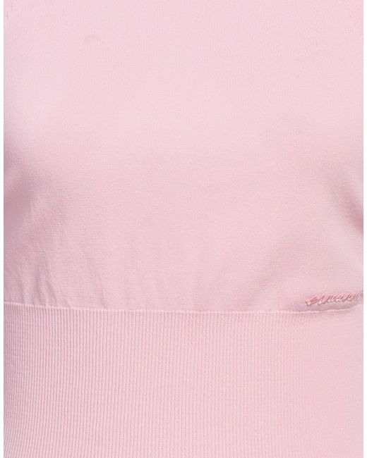 ERMANNO FIRENZE Pink Top Viscose, Polyamide