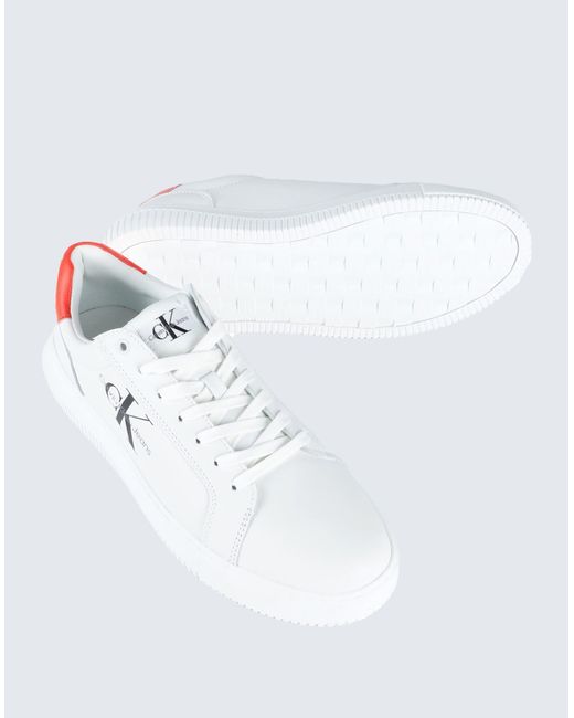 Calvin Klein White Trainers for men