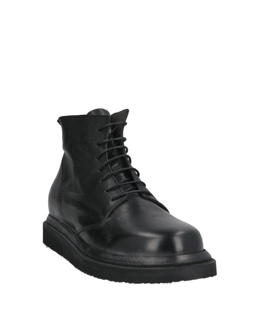 Botines de caña alta Moma de hombre de color Black