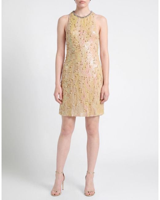 Amen Natural Mini Dress