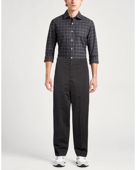 PT Torino Black Trouser for men