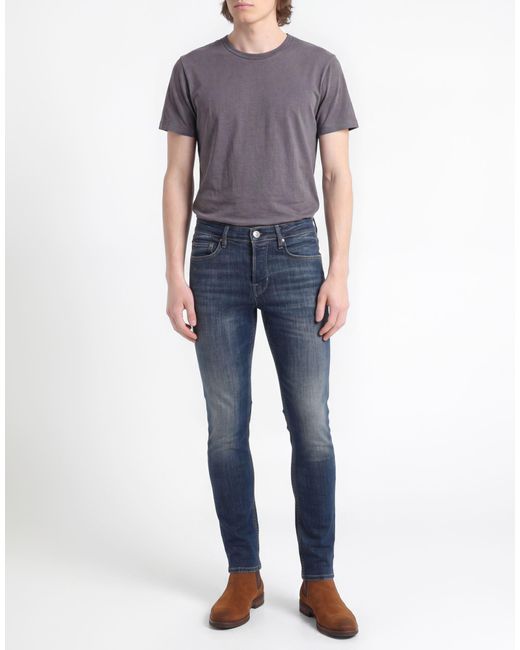 AllSaints Blue Jeans Cotton, Polyester, Elastane for men