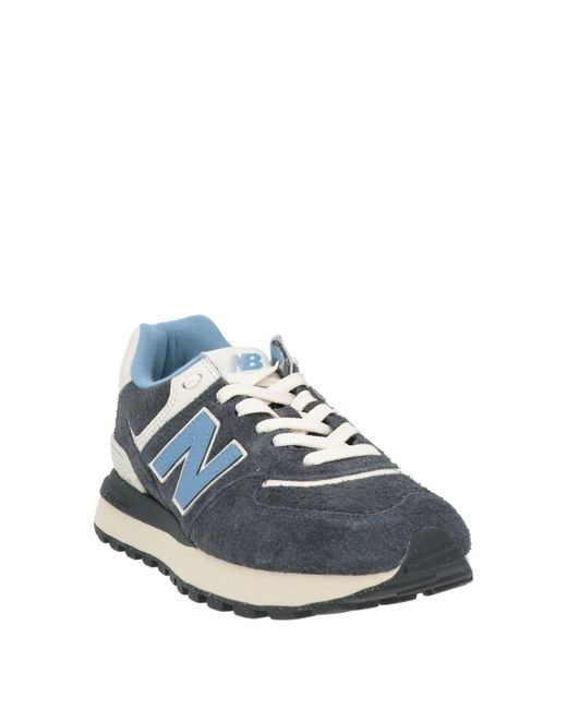 New Balance Blue Sneakers Leather for men