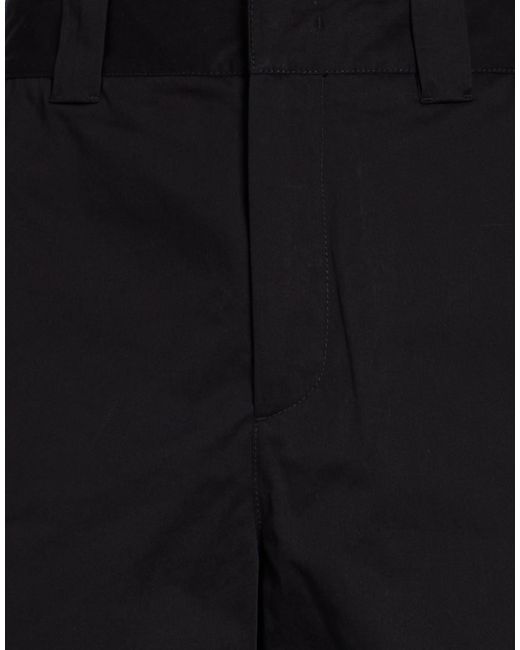 MSGM Black Shorts & Bermuda Shorts for men