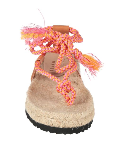 Manebí Pink Espadrilles