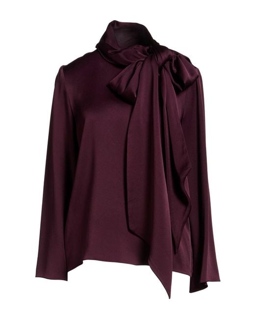 Gianluca Capannolo Purple Top Triacetate, Polyester