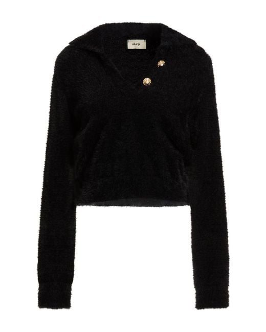 Akep Black Sweater Polyamide