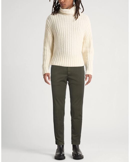 Incotex Green By Slowear Military Pants Cotton, Lyocell, Elastane for men