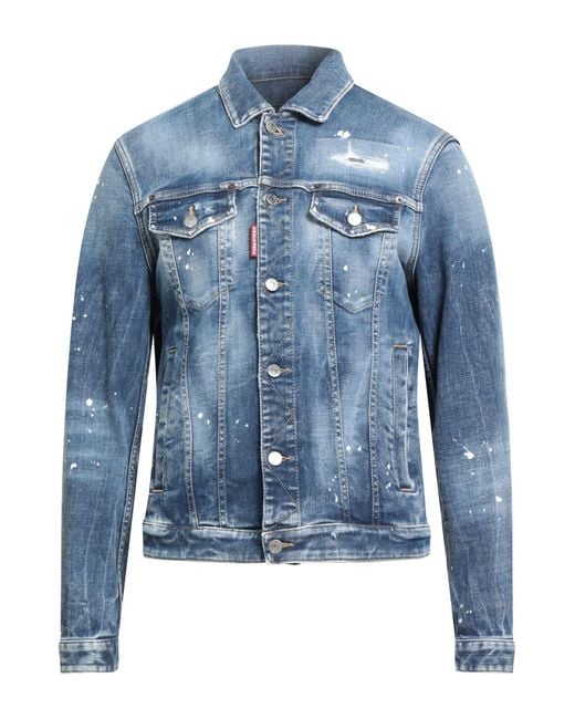 Chaqueta Vaquera DSquared² de hombre de color Blue
