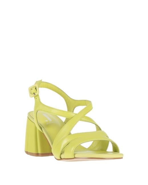Jeannot Yellow Sandals