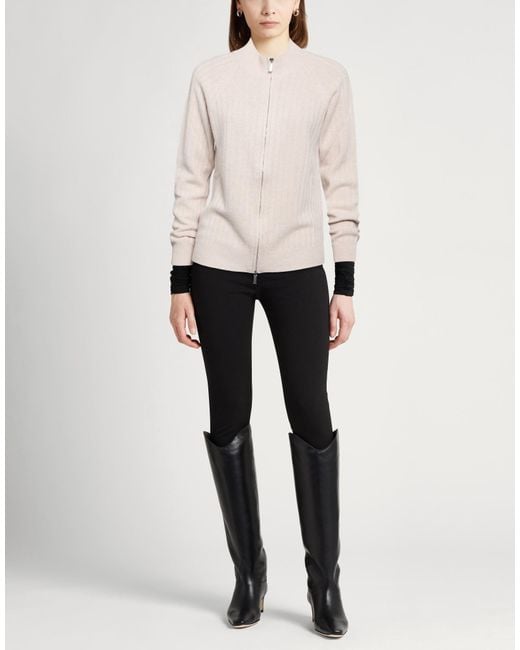 Moorer White Cardigan