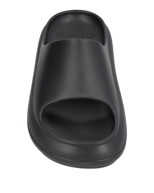 MSGM Gray Sandals